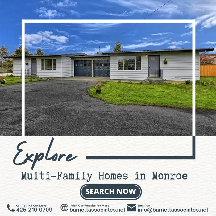 Multi-Family Properties in Monroe Wa for Sale