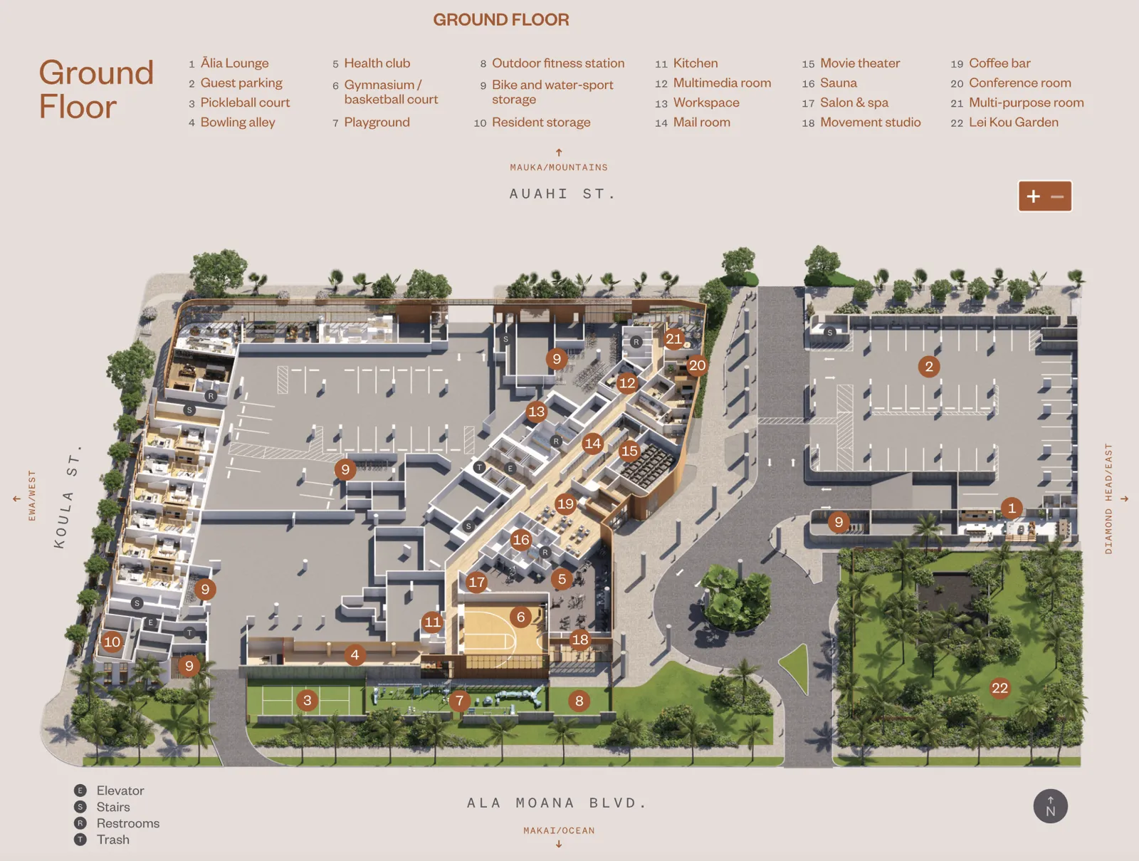Alia ground floor amenities