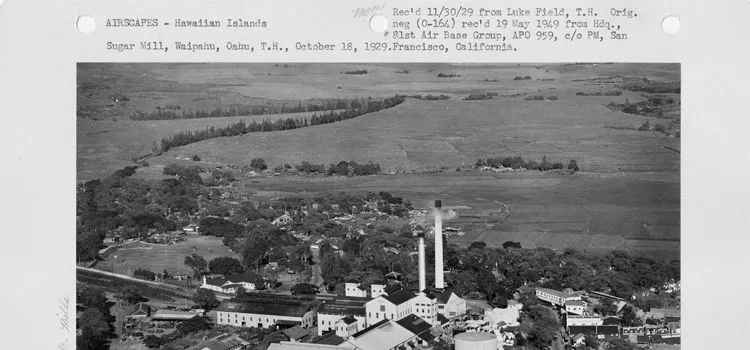 Waipahu Oahu sugar plantation history