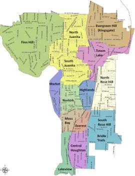 kirkland neighborhood map