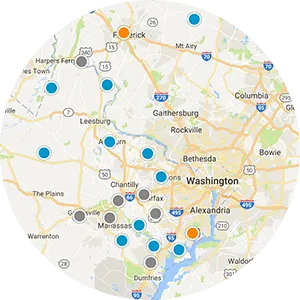 Interactive Map Search