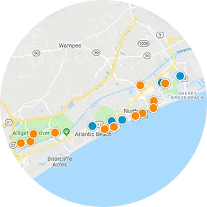 Interactive Map Search