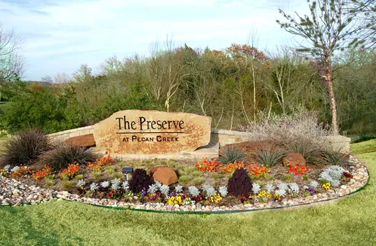 Homes in the Preserve at Pecan Creek Denton TX