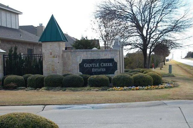 Prosper Texas Real Estate - Gentle Creek Entrance