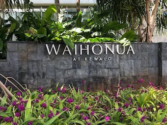 Waihonua Sign