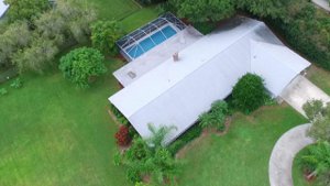 2540 Riverside Court Ariel view of the half acre lot