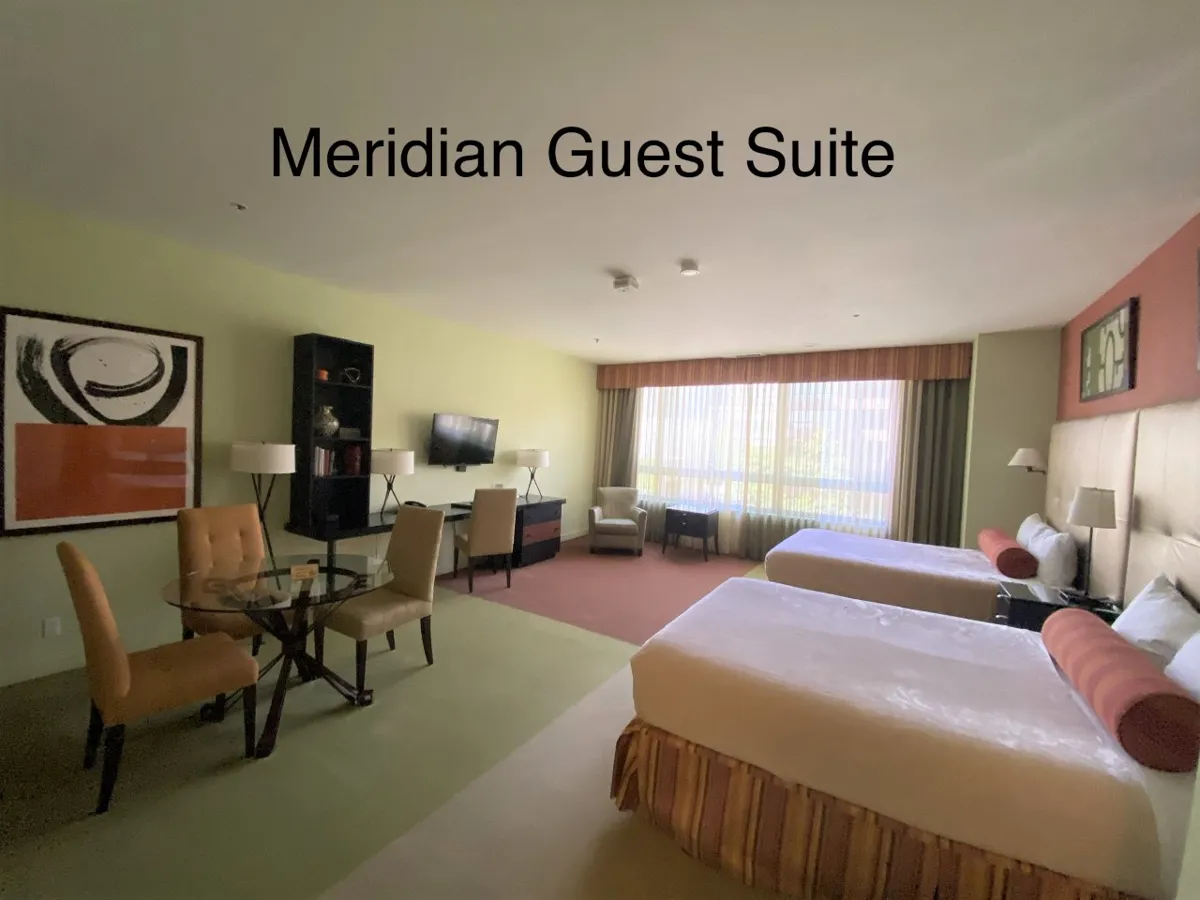 picture of guest suite at the Meridian condos san diego
