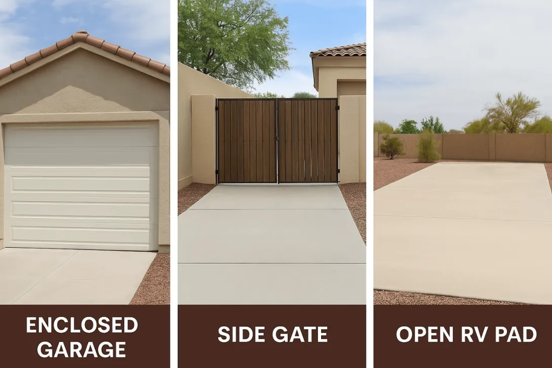 RV Garage Homes for Sale in Arizona