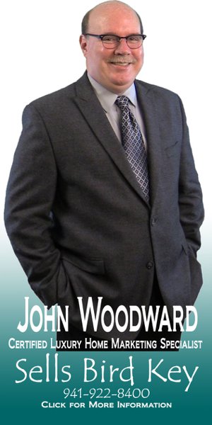 John Woodward, GRI, CRS, Certified Luxury Home Marketing Specialist and Five Star Award Recipient Sells Bird Key