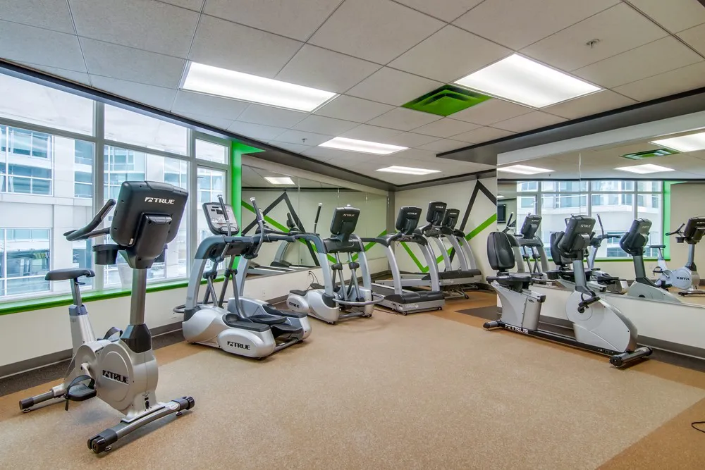 smart corner condos gym picture