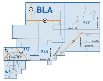 Briargate Colorado Springs Map