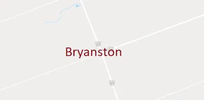 Bryanston Ontario Real Estate Map