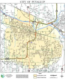 puyallup map