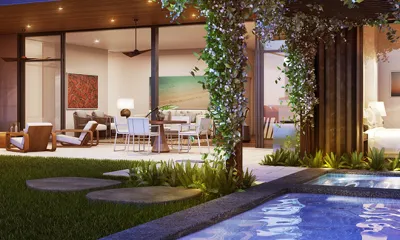 Park Lane Island Residence Looking In