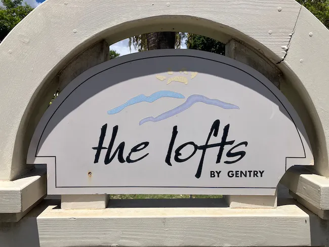 The Lofts by Gentry Sign