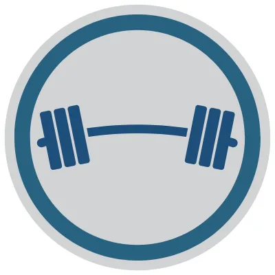 icon of weights representing optima camelview amenities 