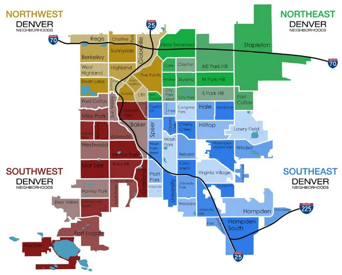 Denver Metro Map