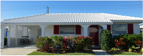 A typical villa at Spanish Main