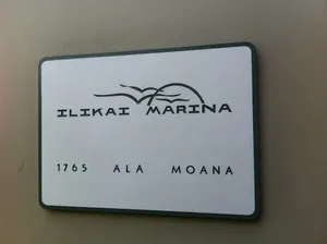 Ilikai Marina Sign