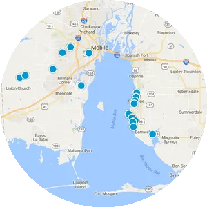 Interactive Map Search