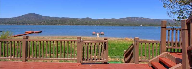 Big Bear lakefront homes