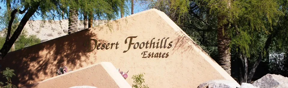Sold Homes in Desert Foothills Estates