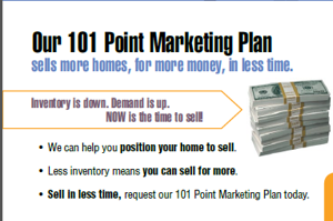 Selling Your Home 101 PT Marketing Plan