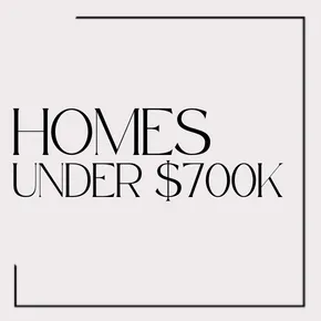 under $700k