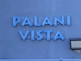 Palani Vista Sign