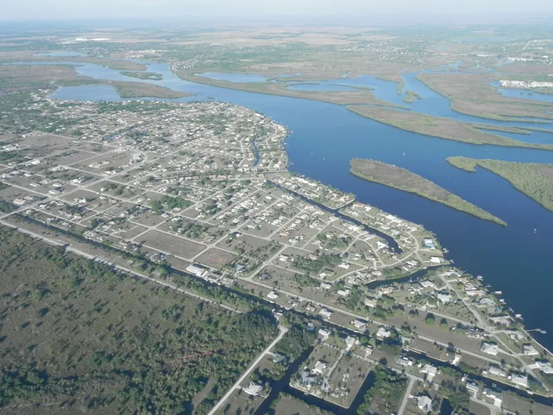 Harbour Heights aerial view