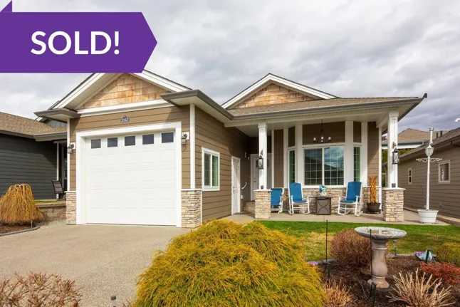 front of 2063 aspen drive home for sale in westbank bc.
