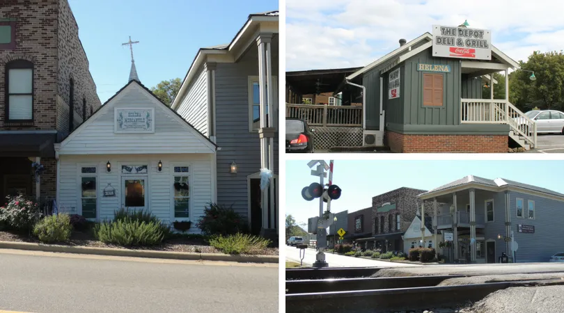 Old town helena alabama a short walk from Hillsboro