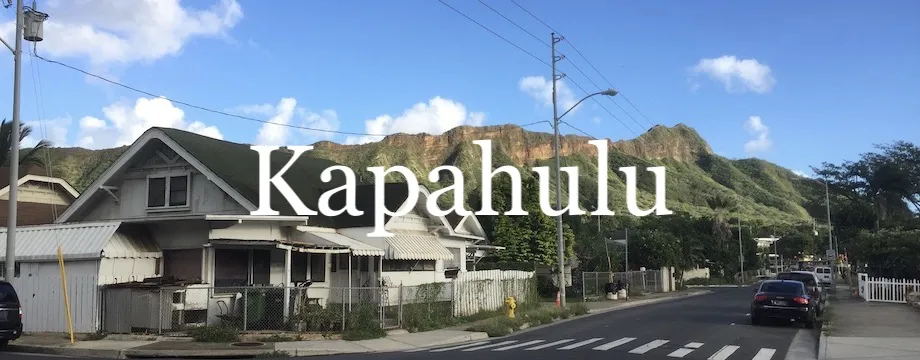 Kapahulu Market Report