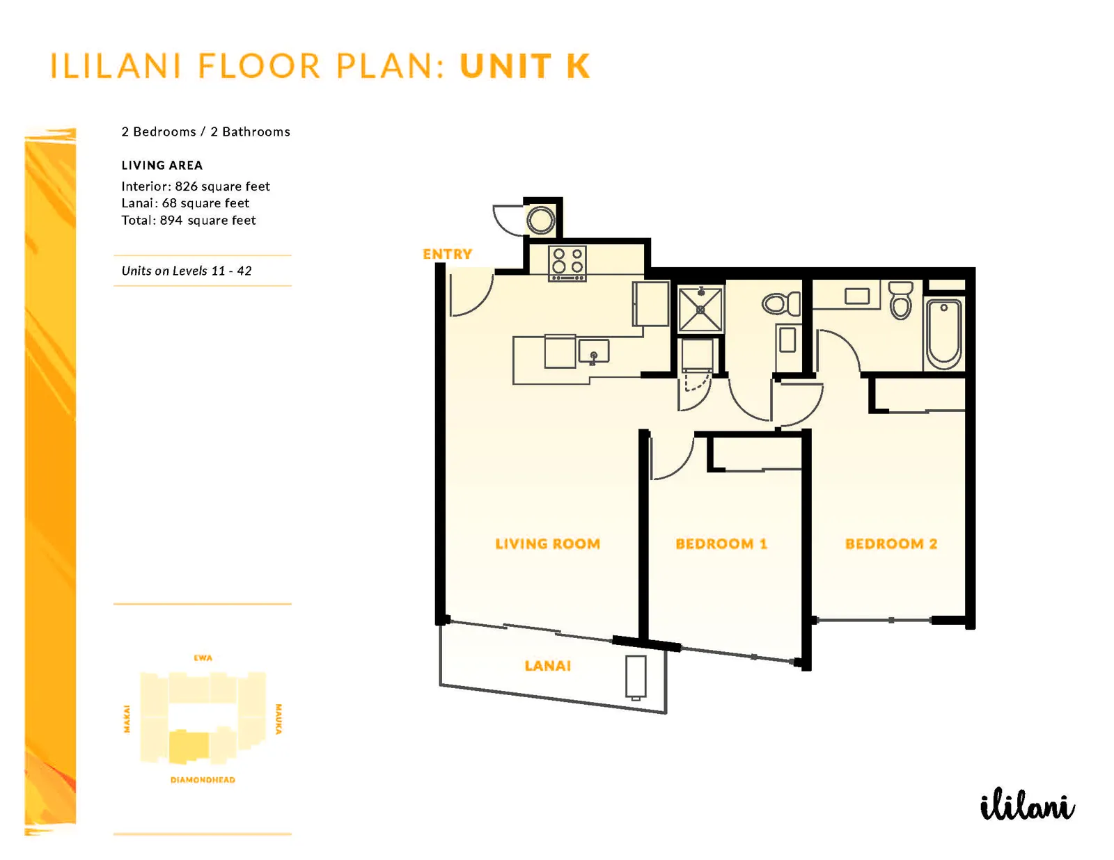 Ililani Floor Plan K