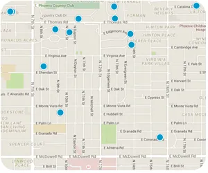 Coronado Interactive Map Search