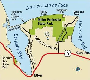 miller peninsula map