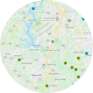 Interactive Map Search