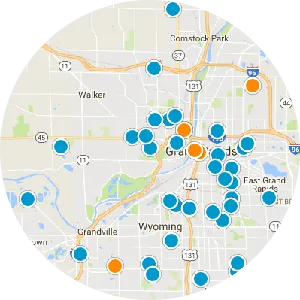 Interactive Map Search