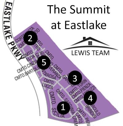 The Summit at Eastlake Map