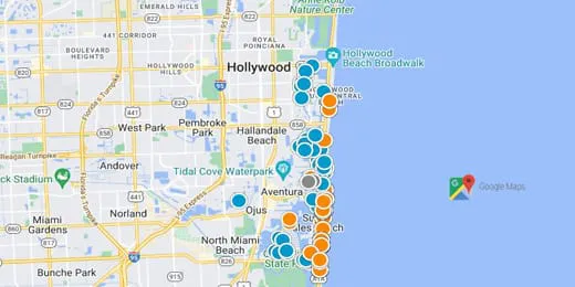 South Florida Real Estate Map Search