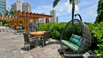 One Ala Moana Cabana Area