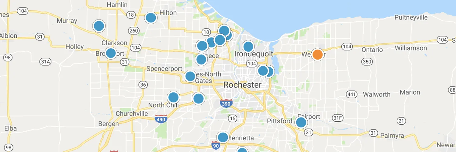 Rochester Interactive Map Search