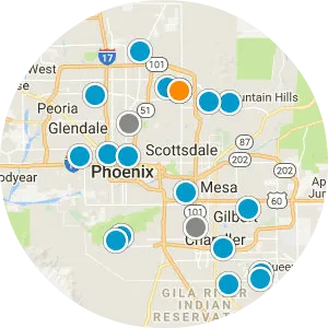 Downtown Tempe Real Estate Map Search