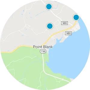 Point Blank Real Estate Map Search