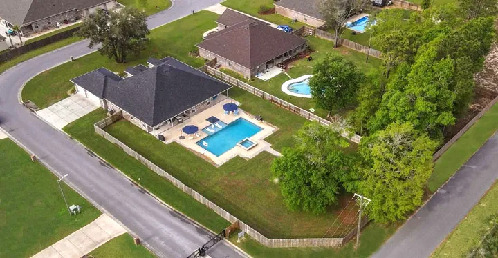 Aerial of Cottonwood Community in Milton FL