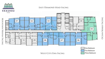 Keauhou Place Floor Plate