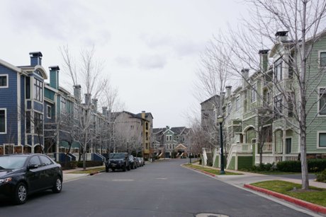 townhouses at Village at Riverwoods in Provo Utah