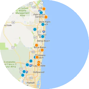 Interactive Map Search