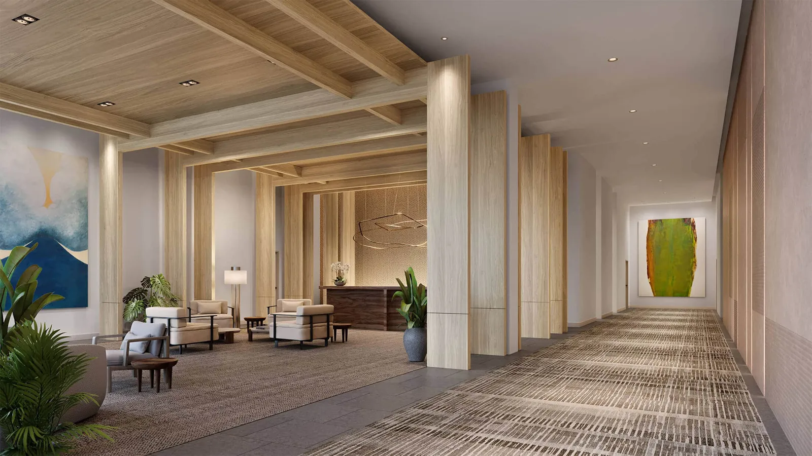 The Park Ward Village Lobby