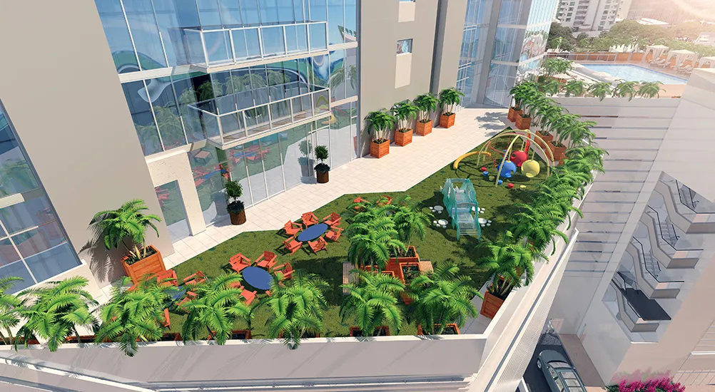 Hawaii City Plaza Amenity Area